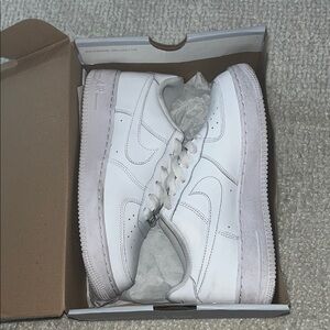 Nike White Low-Top Sneakers
